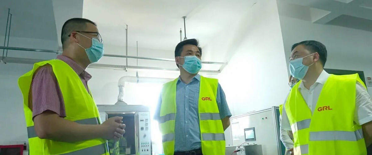 金萊勒總經理向市領導匯報