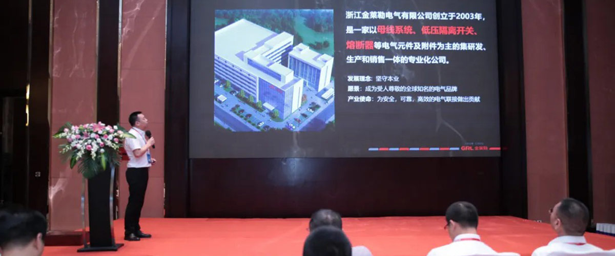 浙江金萊勒電氣有限公司新品發(fā)布講演