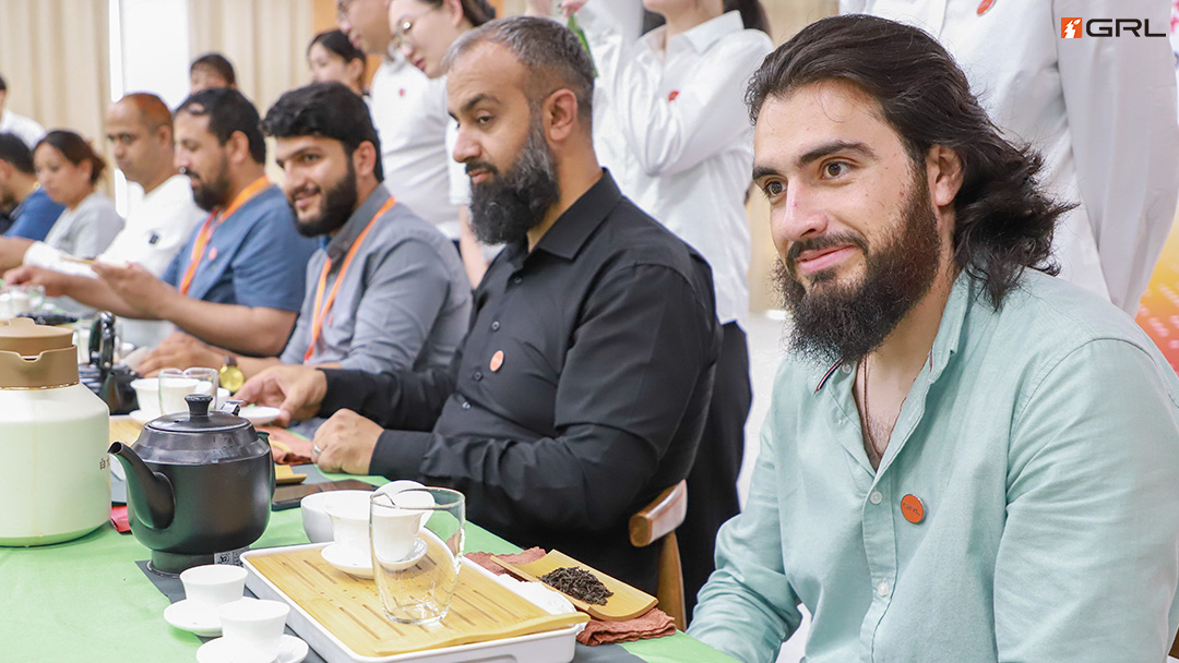 外賓團學習茶藝 金萊勒多功能會議廳